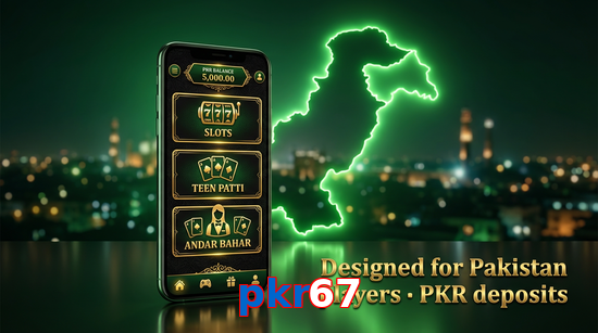 Main screen of Pkr67 pk page for PK players