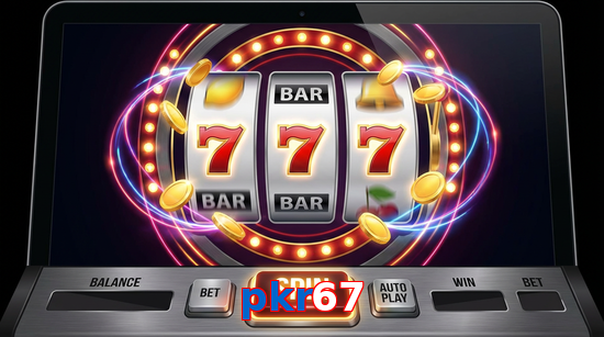 Main screen of Pkr67 slots page for PK players